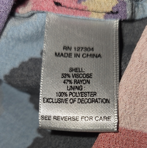 John Mark Patchwork Boho Blouse - Picture 3 of 8